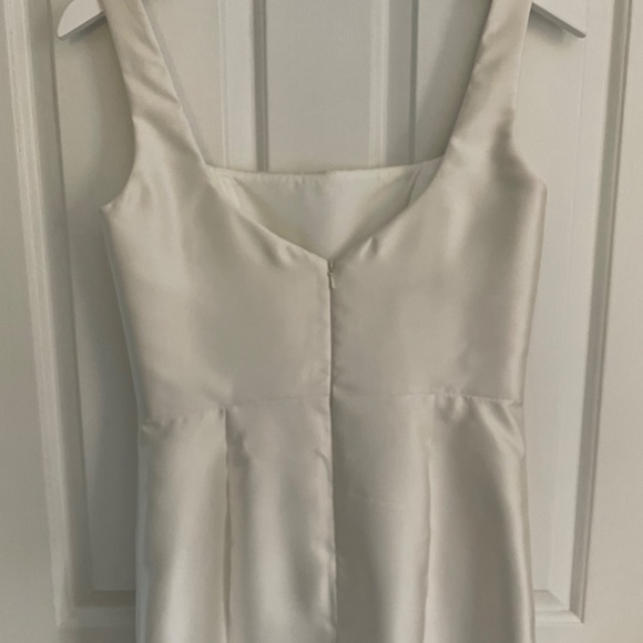 Alfred Sung - D869 Dress - Ivory - Satin Twill - Size 6/8 - Picture 4 of 4